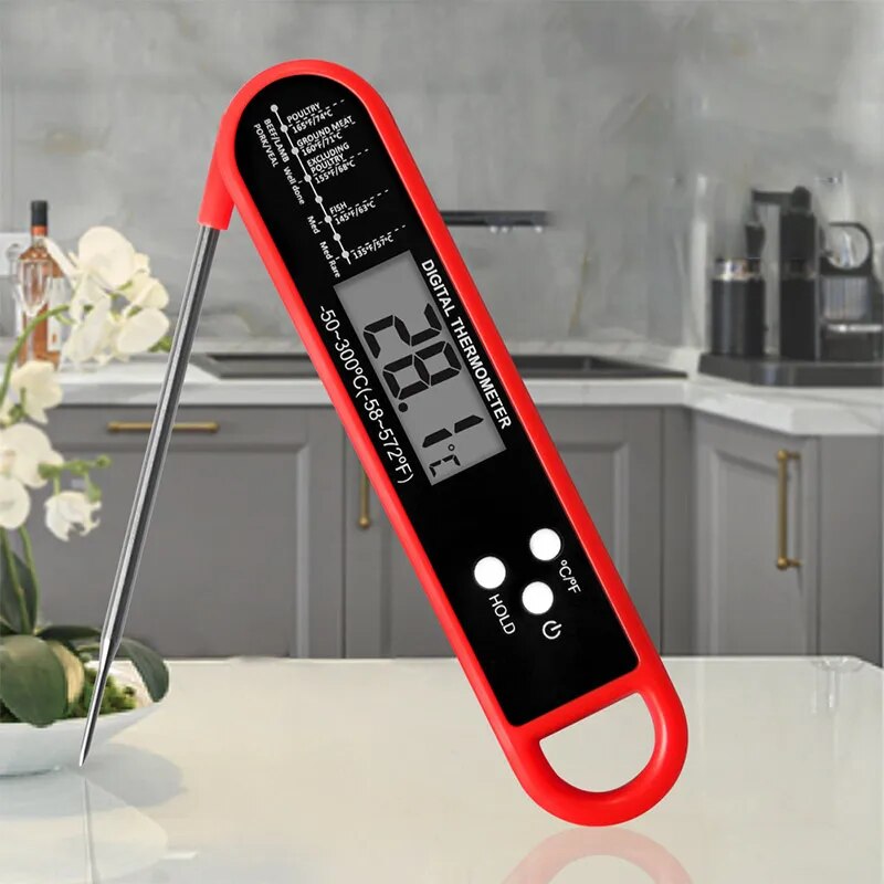 Digital Meat Thermometer BBQ Probe for Cooking & Kitchen