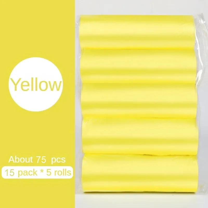 Small Trash Bags - 5 Rolls, Kitchen Garbage Storage Solution