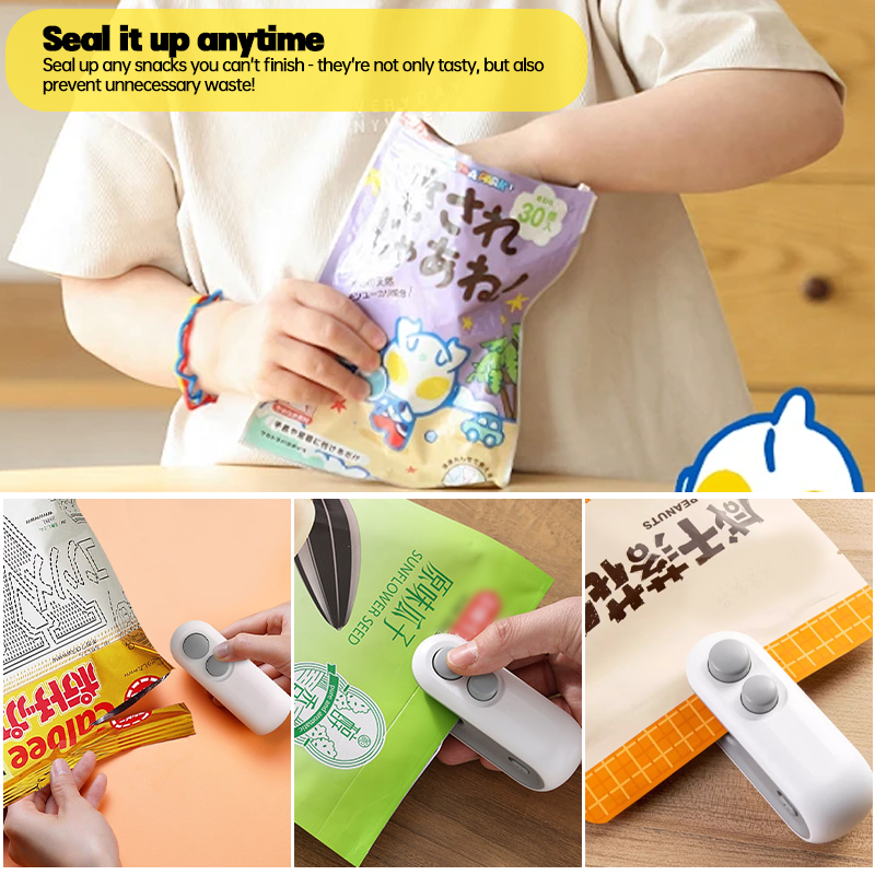Mini Sealing Machine: Dual-Use Snack & Food Sealer