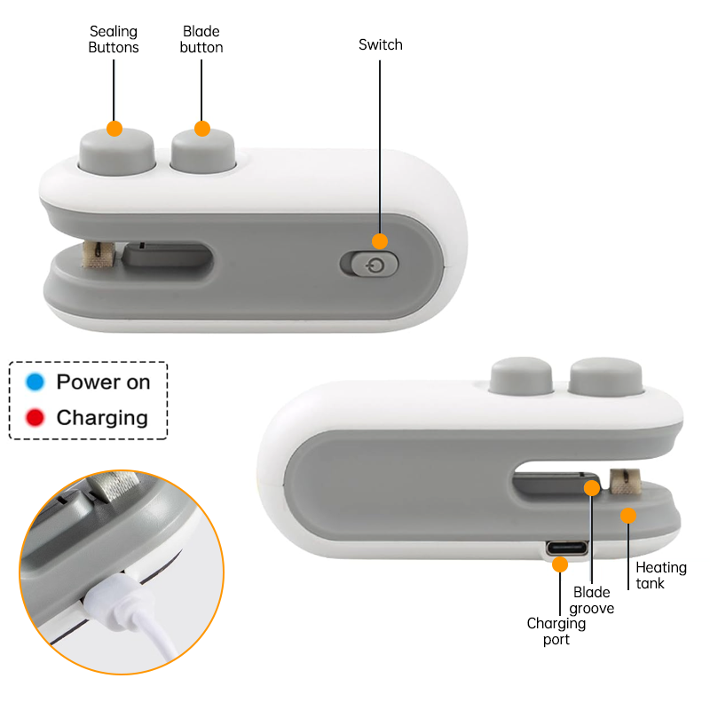 Mini Sealing Machine: Dual-Use Snack & Food Sealer