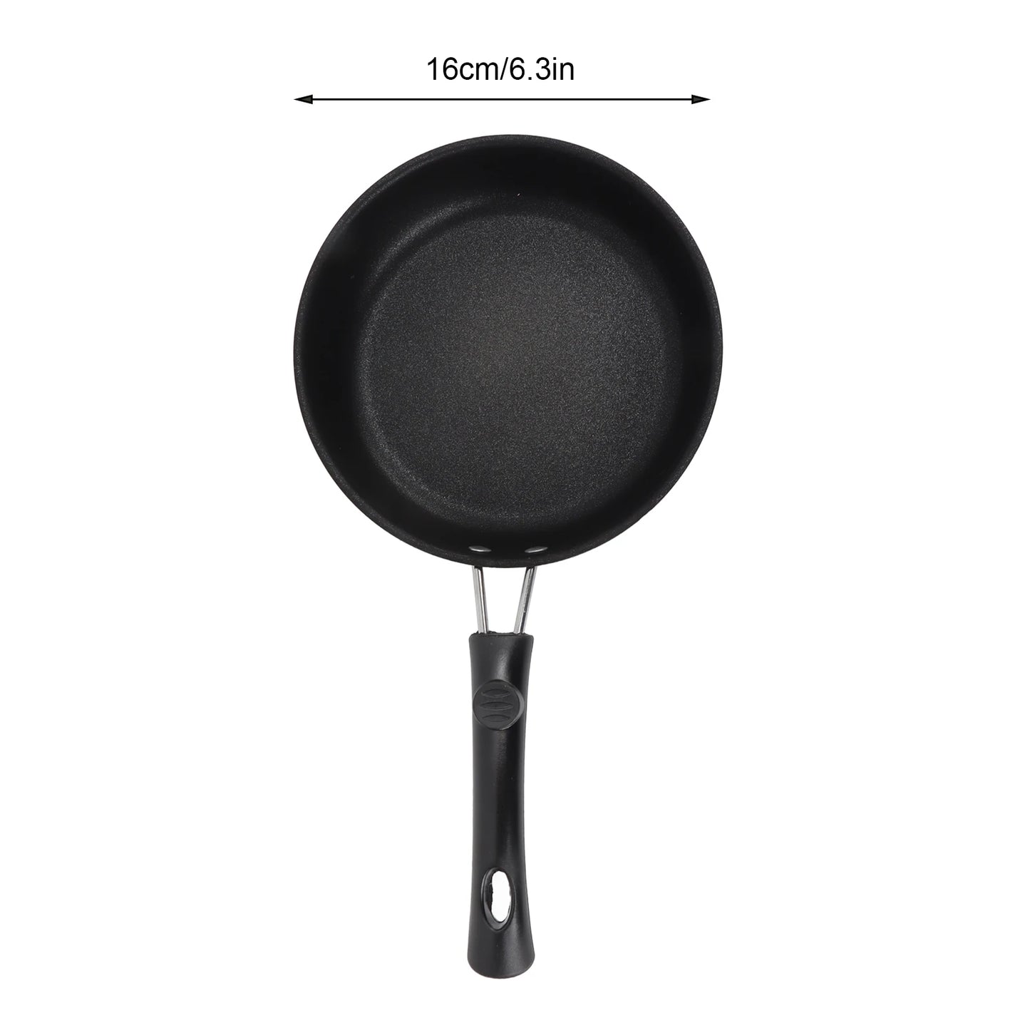 Frying Pan - 12-20cm Mini Non-Stick Stainless Steel Cookware