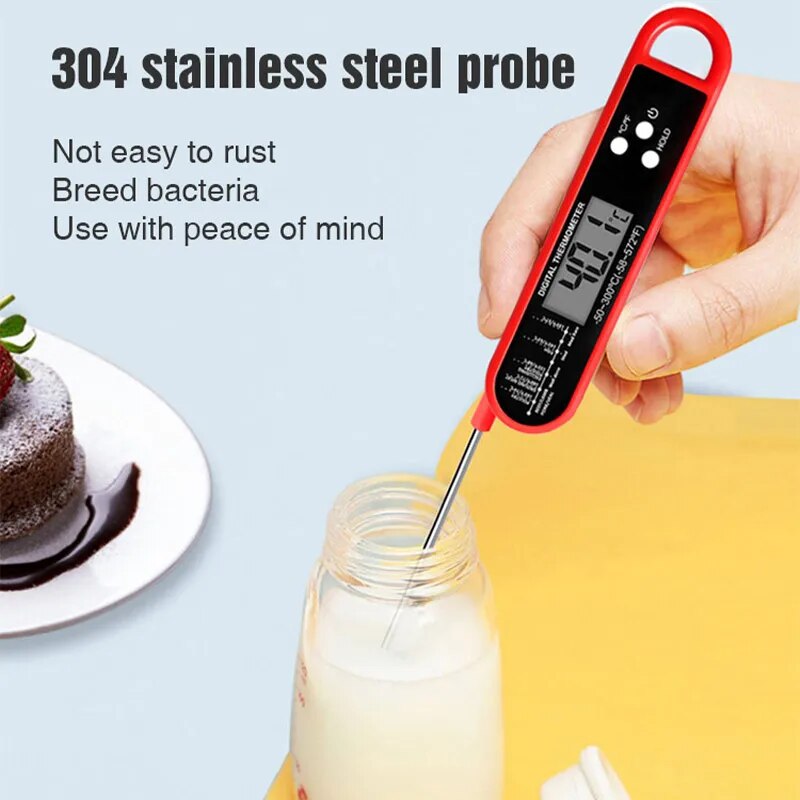 Digital Meat Thermometer BBQ Probe for Cooking & Kitchen