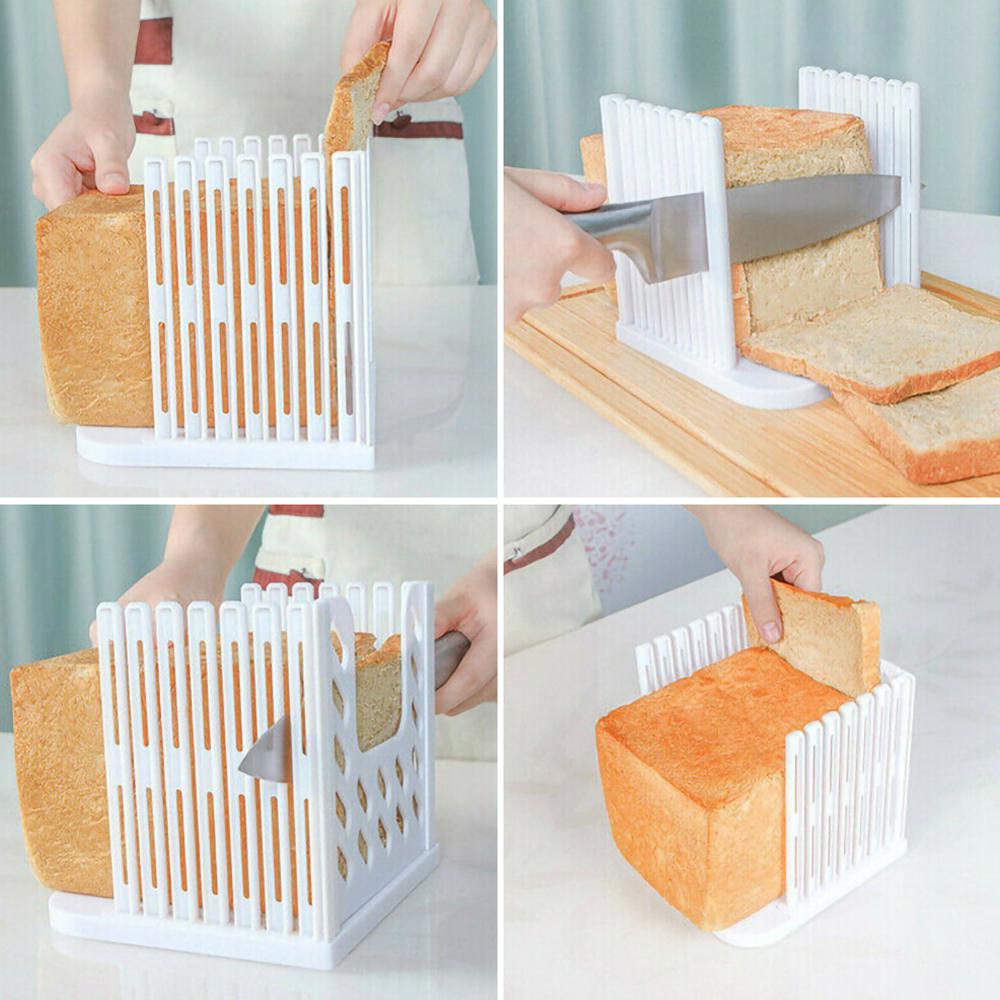 Bread Slicer Cutter Mold - Perfect Loaf Slicing Guide