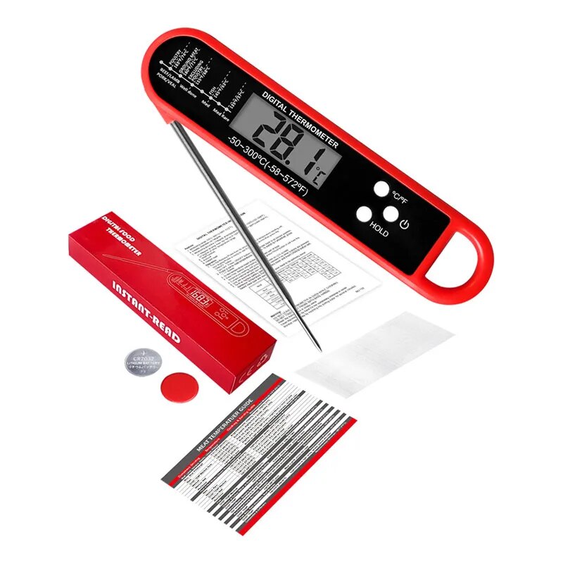 Digital Meat Thermometer BBQ Probe for Cooking & Kitchen
