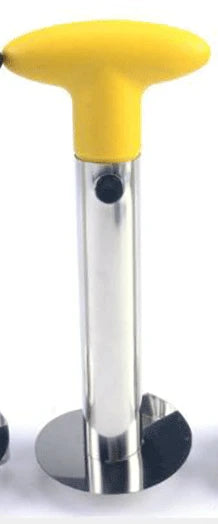 Slicer: Stainless Steel Pineapple Corer & Slicer - Easy Kitchen Tool
