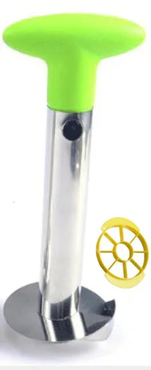 Slicer: Stainless Steel Pineapple Corer & Slicer - Easy Kitchen Tool