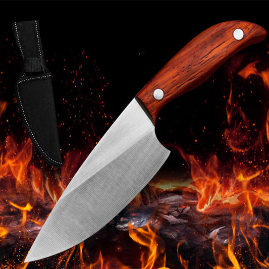 Hand-Forged Fish Boning Knife - Multi-Purpose Stainless Cleaver