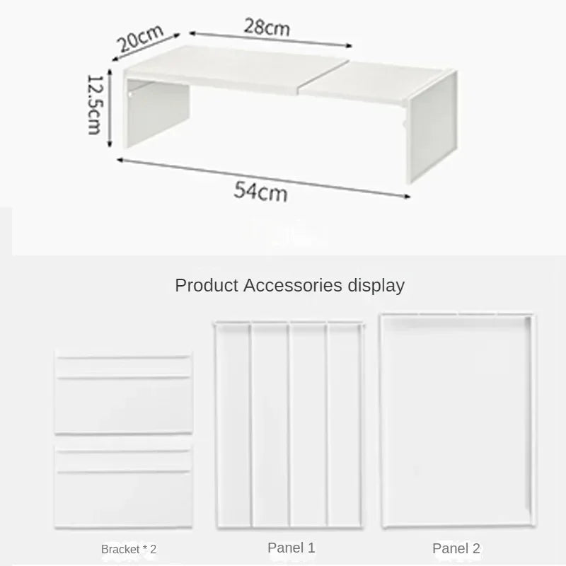 Kitchen Cupboard Organizer Retractable Cabinet Shelf Seasoning Bottle Spice Rack Dish Shelf Kitchen Accessories Storage Rack