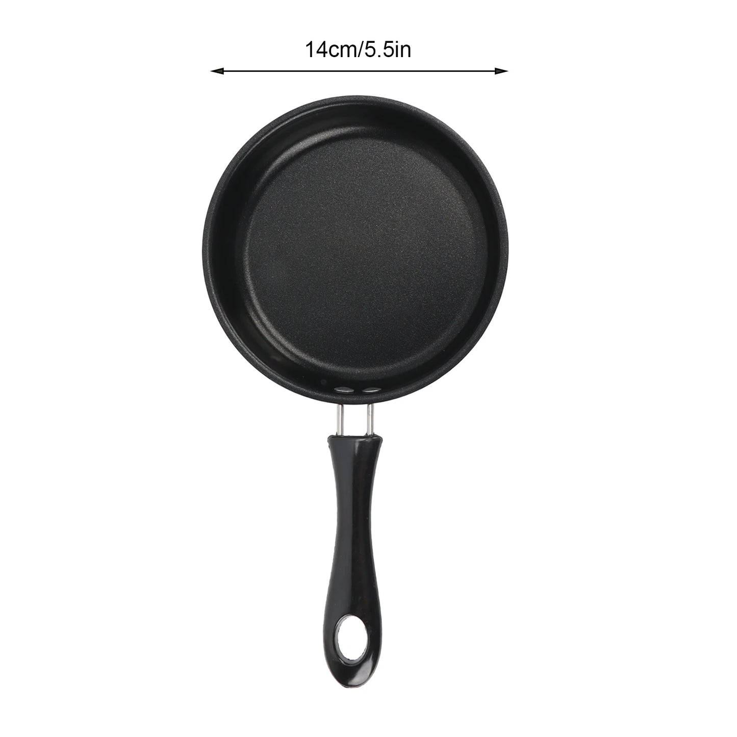 Frying Pan - 12-20cm Mini Non-Stick Stainless Steel Cookware