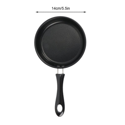 Frying Pan - 12-20cm Mini Non-Stick Stainless Steel Cookware