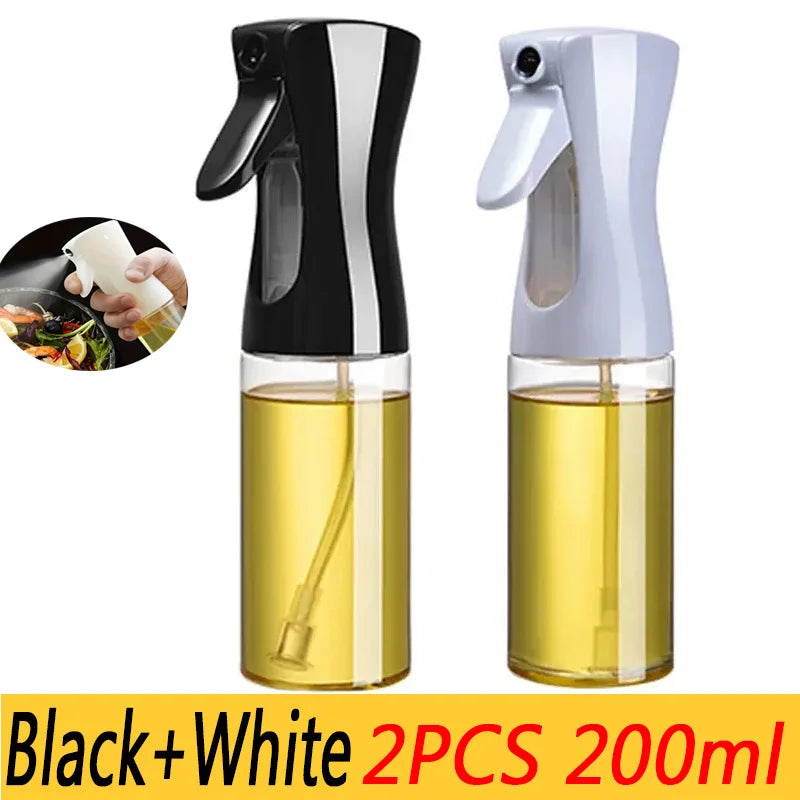 Oil Spray Bottle 200/300/500ml BBQ Cooking Olive Oil Sprayer