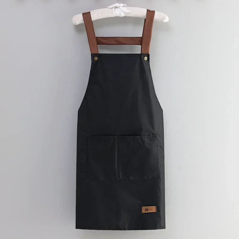 Apron: Waterproof Oil-Resistant Kitchen Apron - Fashion & Durable
