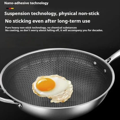 Nonstick Wok Saute Pan - Induction & Dishwasher Safe