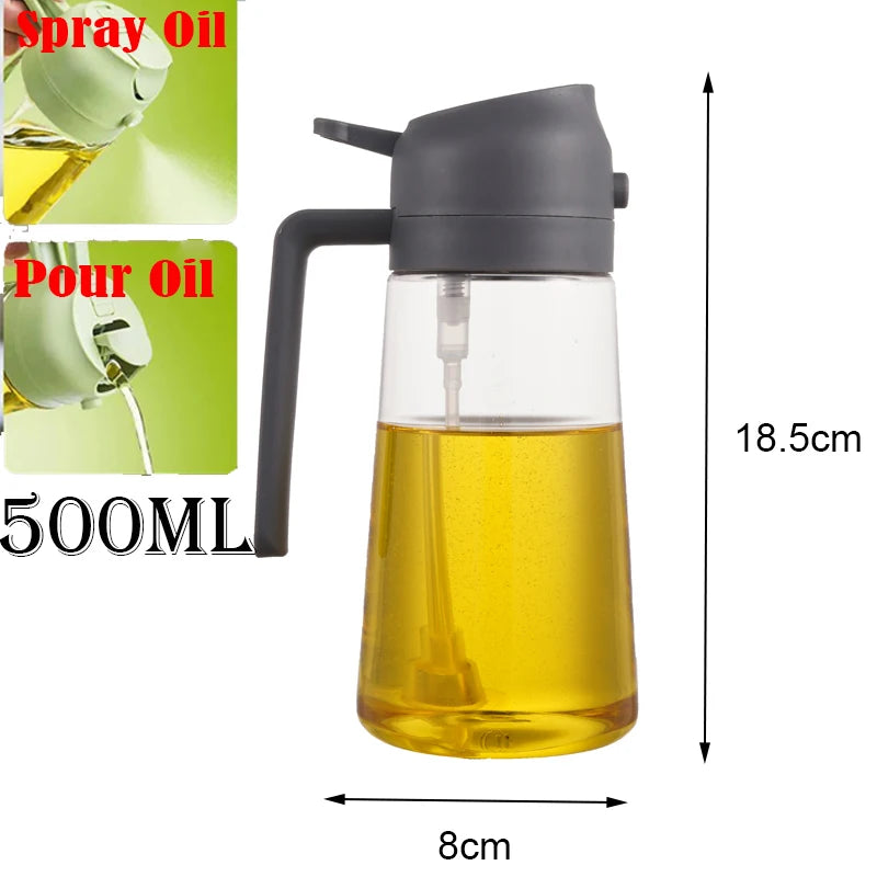 Pour spray grey