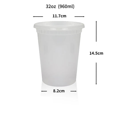 Food Storage Containers: BPA-Free 10Pcs, Microwave & Freezer Safe