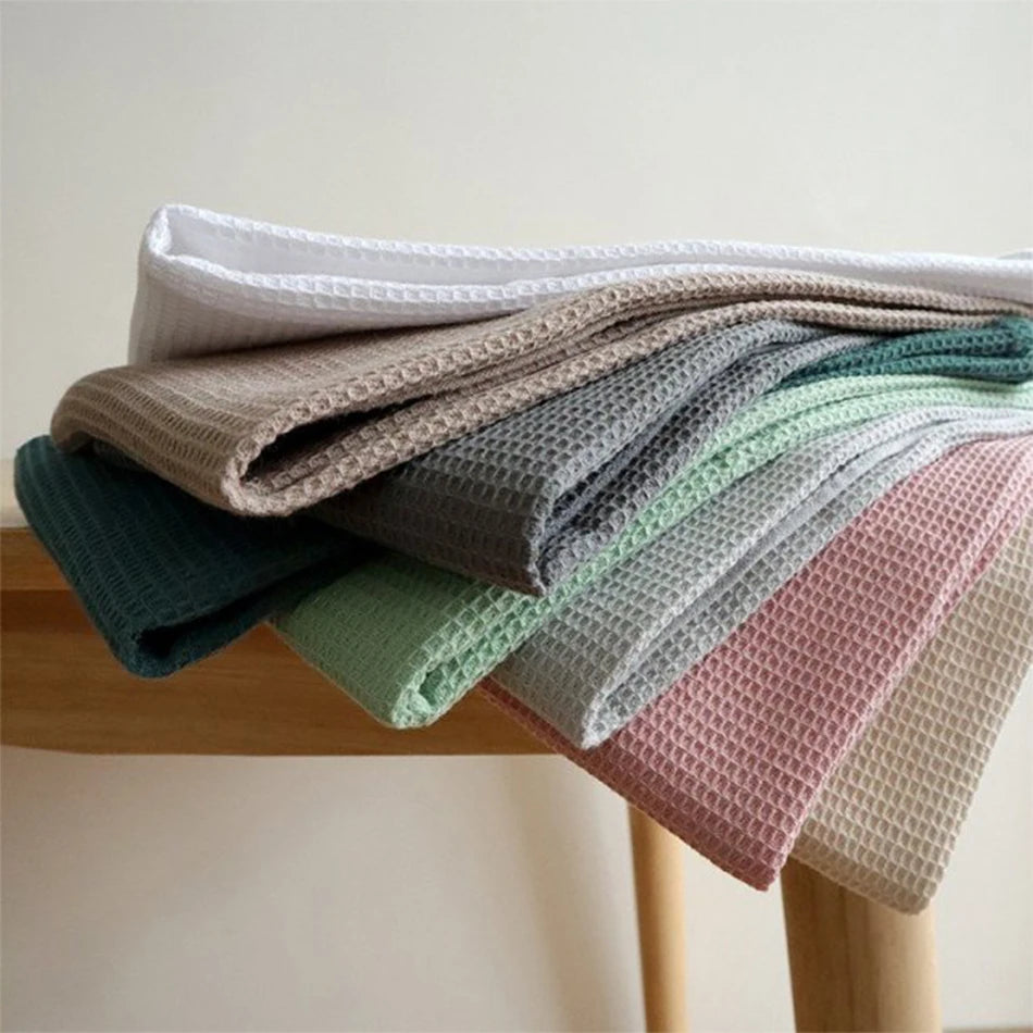 Dish Cloth: 45x65cm Ultra Soft Cotton & Large Waffle Weave