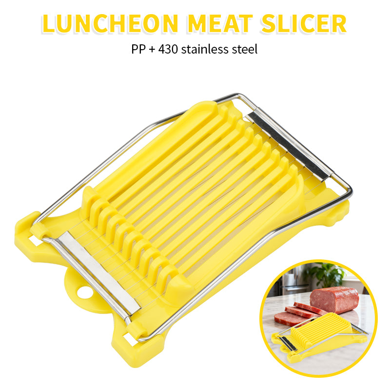 Luncheon Meat Slicer & Egg Cutter - Multi-Purpose Kitchen Tool