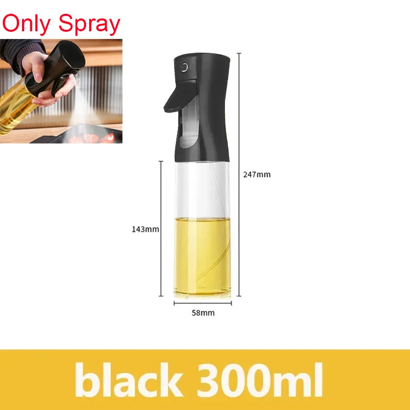 Oil Spray Bottle: 2in1 500ml: BBQ, Baking, Roasting Kitchen Tool