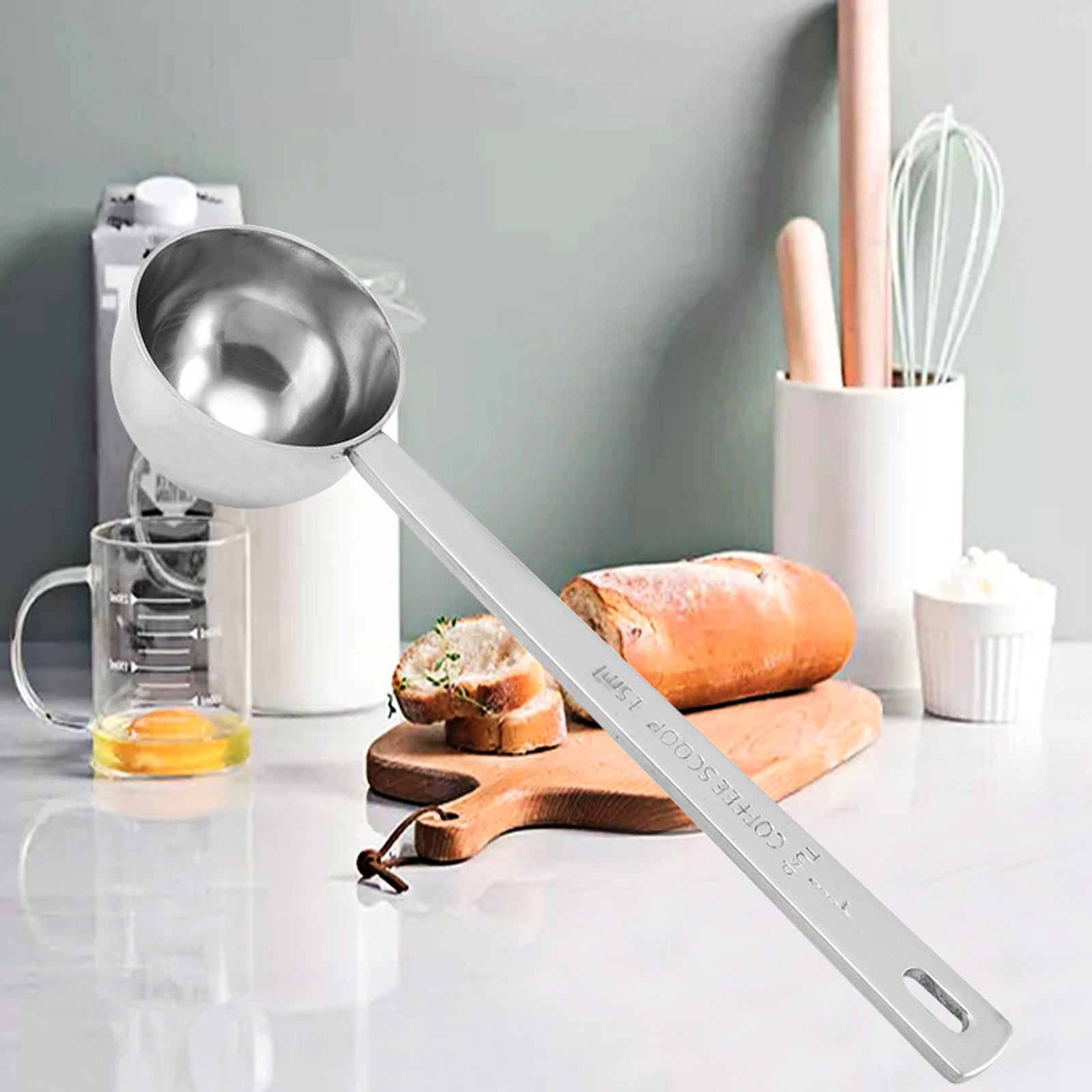 Coffee Scoop - Stainless Steel & Precise Measuring Spoon Set