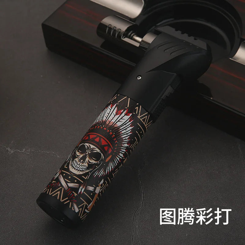 Gas Jet Butane Torch Lighter: Windproof Torch for BBQ & Camping