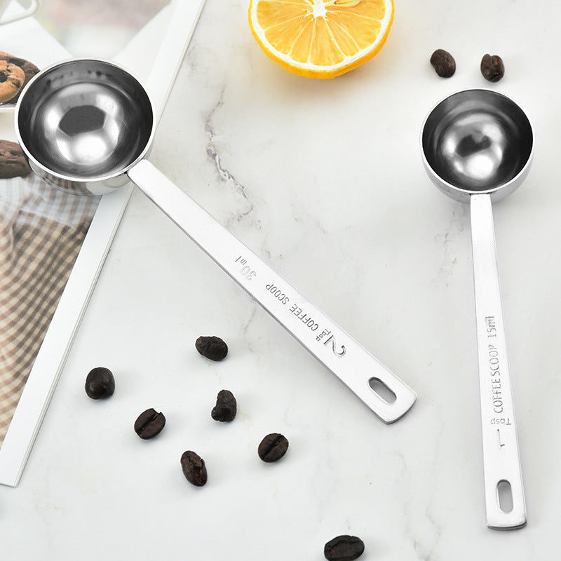 Coffee Scoop - Stainless Steel & Precise Measuring Spoon Set