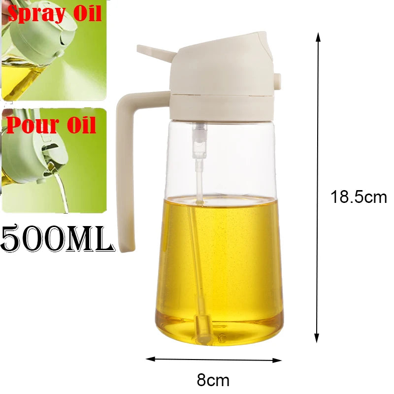 Pour spray white