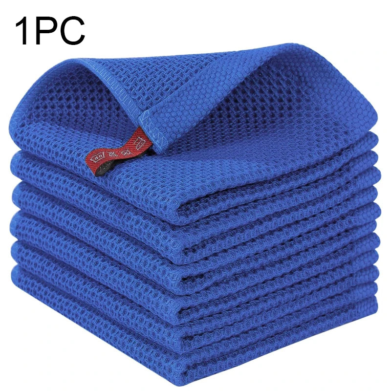 100% Cotton Kitchen Towel - Ultra Soft Waffle Cloth