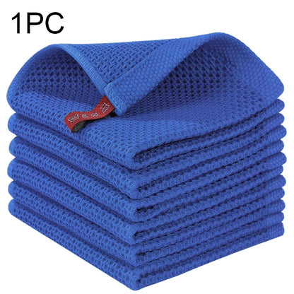 100% Cotton Kitchen Towel - Ultra Soft Waffle Cloth