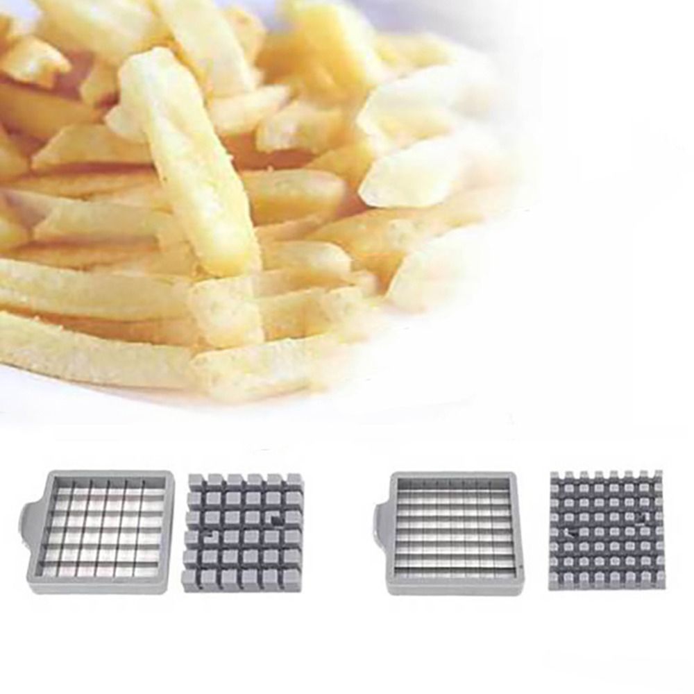 Potato Cutter: Stainless Steel 36/64 Hole French Fry Slicer