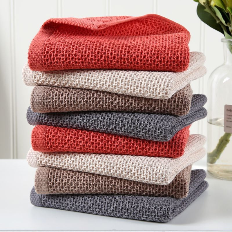 100% Cotton Kitchen Towel - Ultra Soft Waffle Cloth
