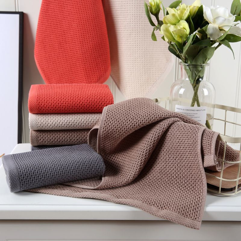 100% Cotton Kitchen Towel - Ultra Soft Waffle Cloth