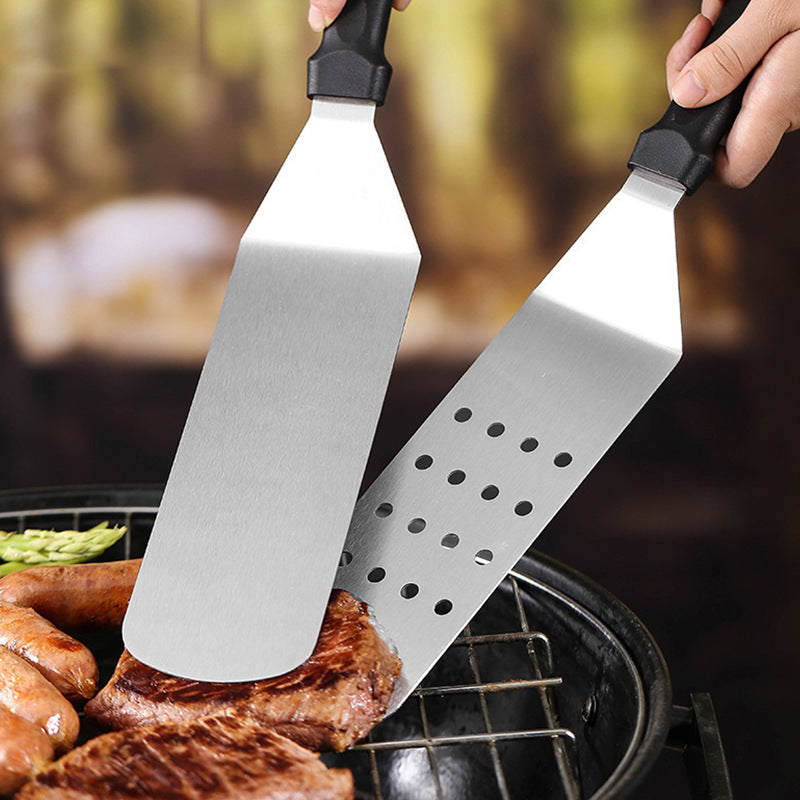 Spatula: Stainless Steel BBQ Spatula - Versatile Cooking Scraper
