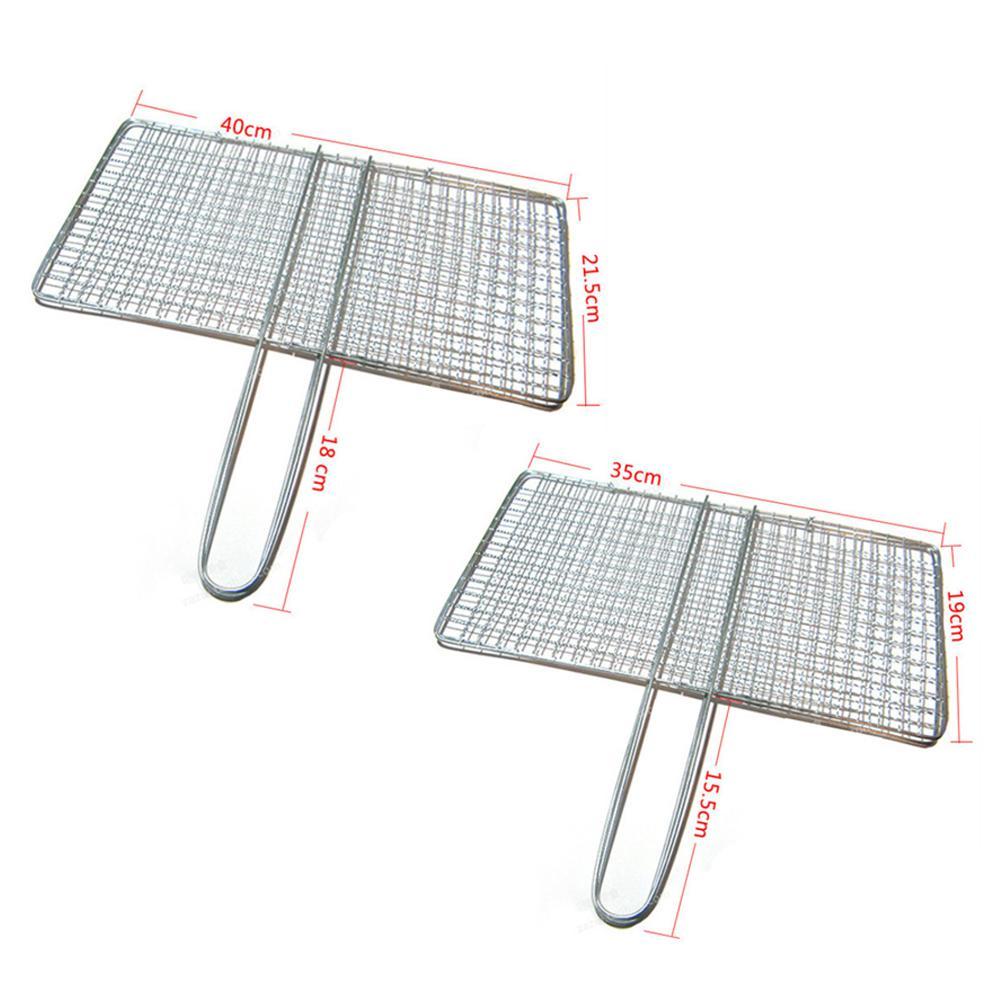 Grilling Basket M/L - Iron Mesh for Meat & Veggies