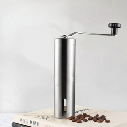 Manual Coffee Grinder: Stainless Steel Burr, Hand Crank