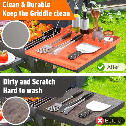 BBQ Silicone Mat: Dust-Proof & Heat-Resistant