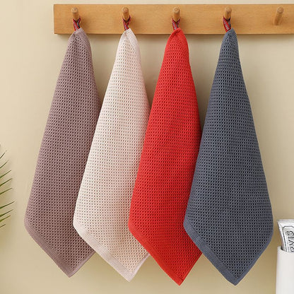 100% Cotton Kitchen Towel - Ultra Soft Waffle Cloth