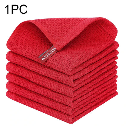 100% Cotton Kitchen Towel - Ultra Soft Waffle Cloth