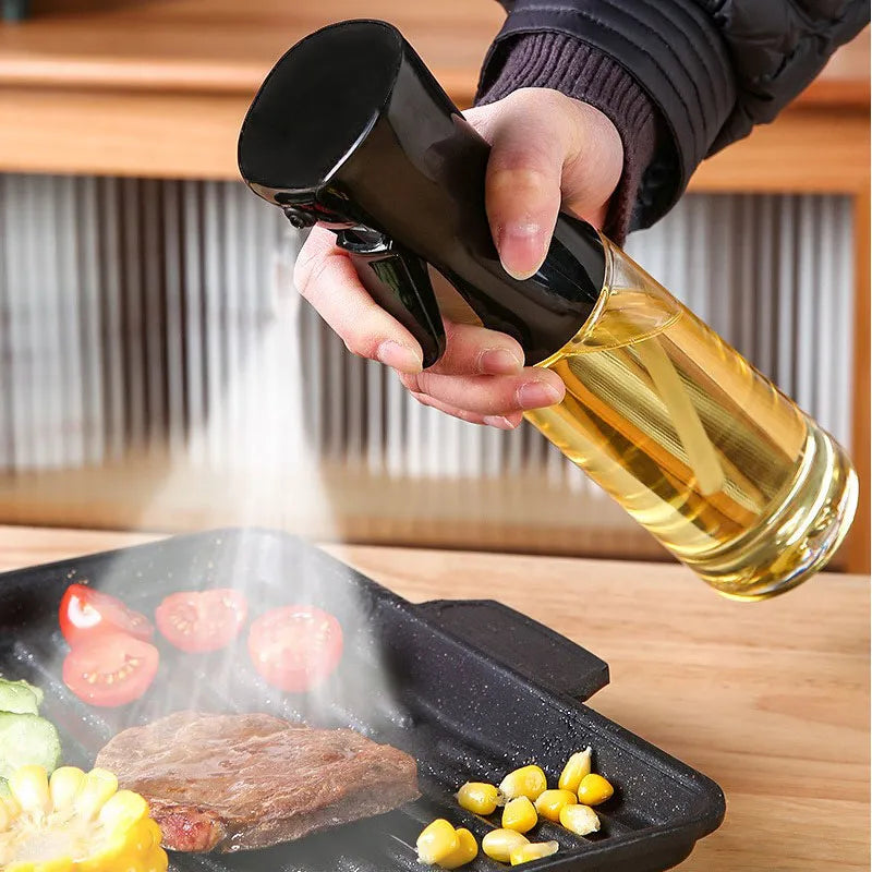 Oil Spray Bottle 200/300/500ml BBQ Cooking Olive Oil Sprayer