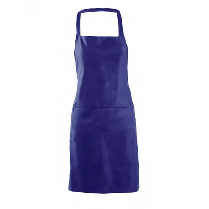 Cooking Apron: Adjustable Unisex Chef Apron with Pockets - Solid Color
