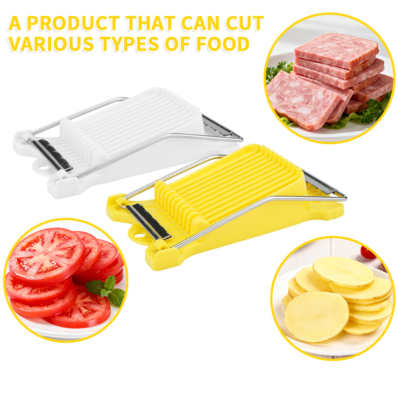 Luncheon Meat Slicer & Egg Cutter - Multi-Purpose Kitchen Tool