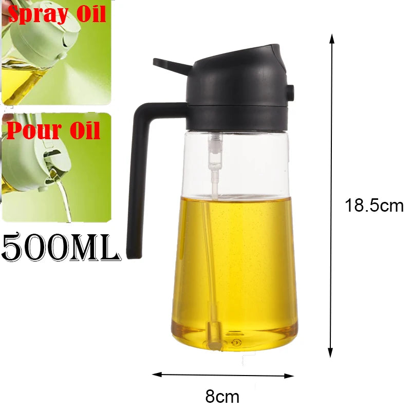 Pour spray black