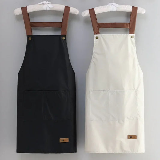 Apron: Waterproof Oil-Resistant Kitchen Apron - Fashion & Durable