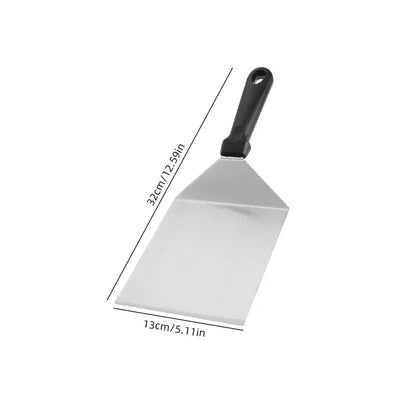 Spatula: Stainless Steel BBQ Spatula - Versatile Cooking Scraper