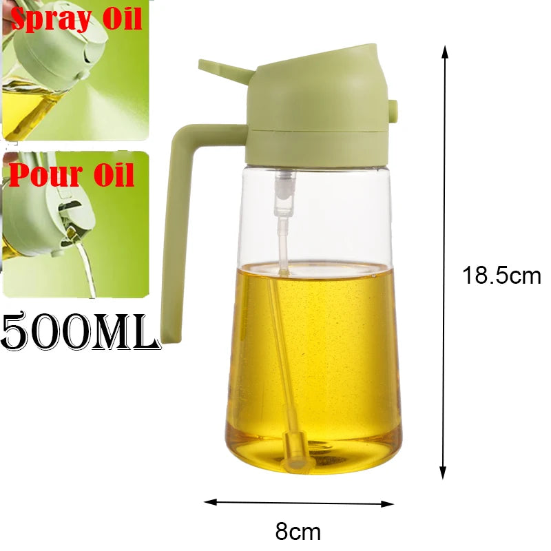 Pour spray green