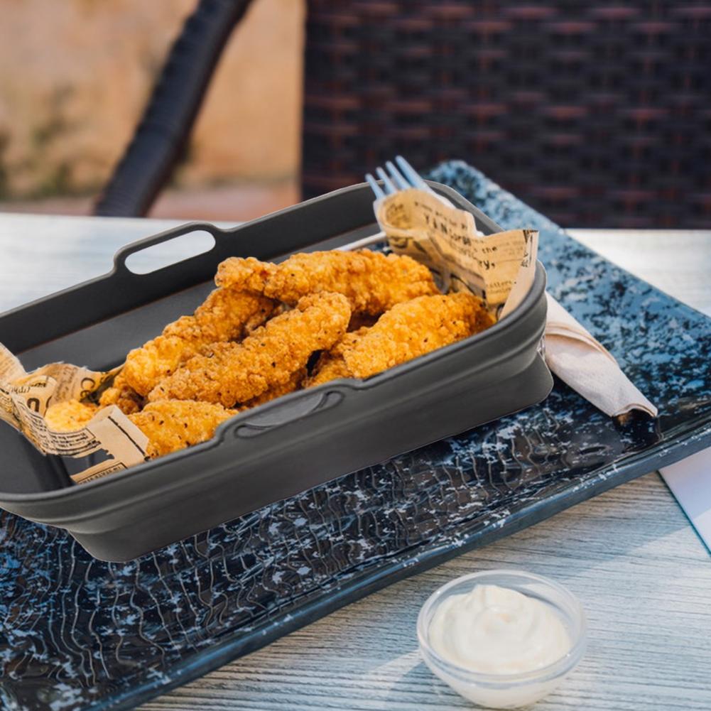 Non-stick Silicone Air Fryer Liner with Raised Edges