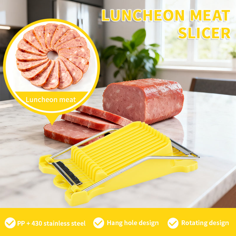 Luncheon Meat Slicer & Egg Cutter - Multi-Purpose Kitchen Tool