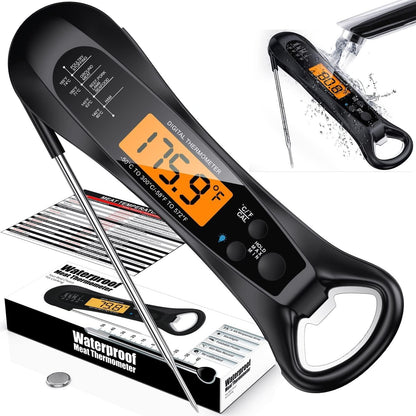 Instant Read Meat Thermometer - Fast & Precise Cooking Tool
