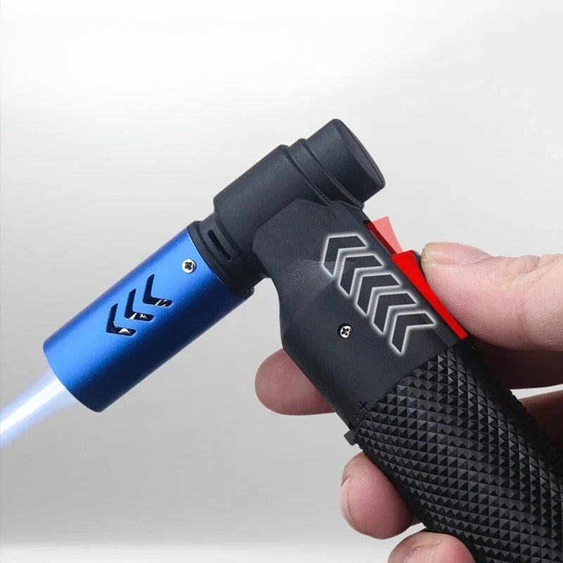Gas Jet Butane Torch Lighter: Windproof Torch for BBQ & Camping