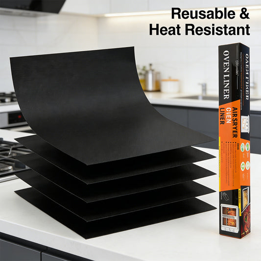 Non-stick Oven Liners - Reusable BBQ Grill Mats