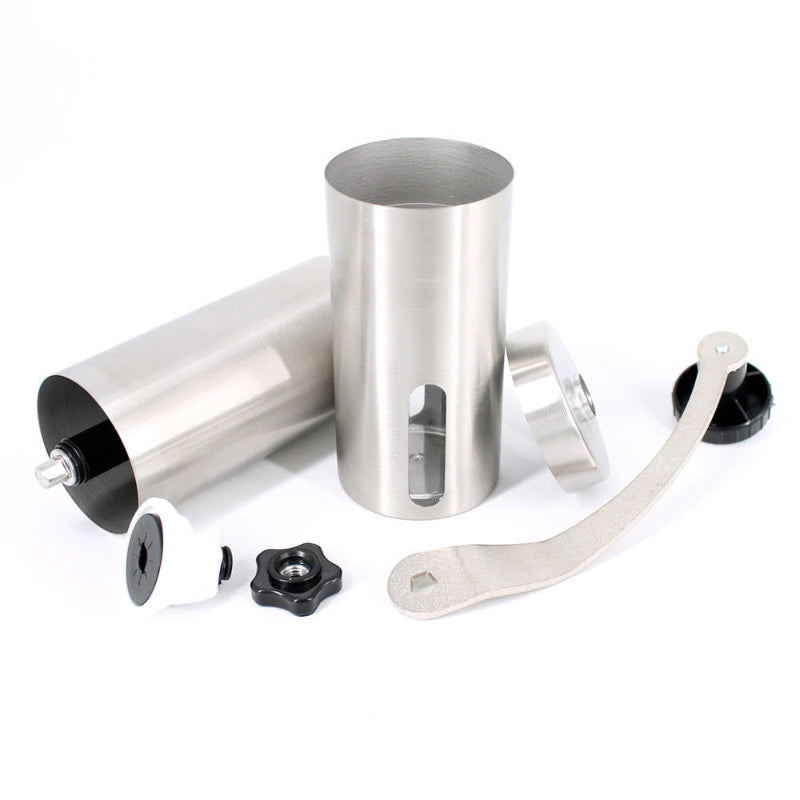 Manual Coffee Grinder: Stainless Steel Burr, Hand Crank